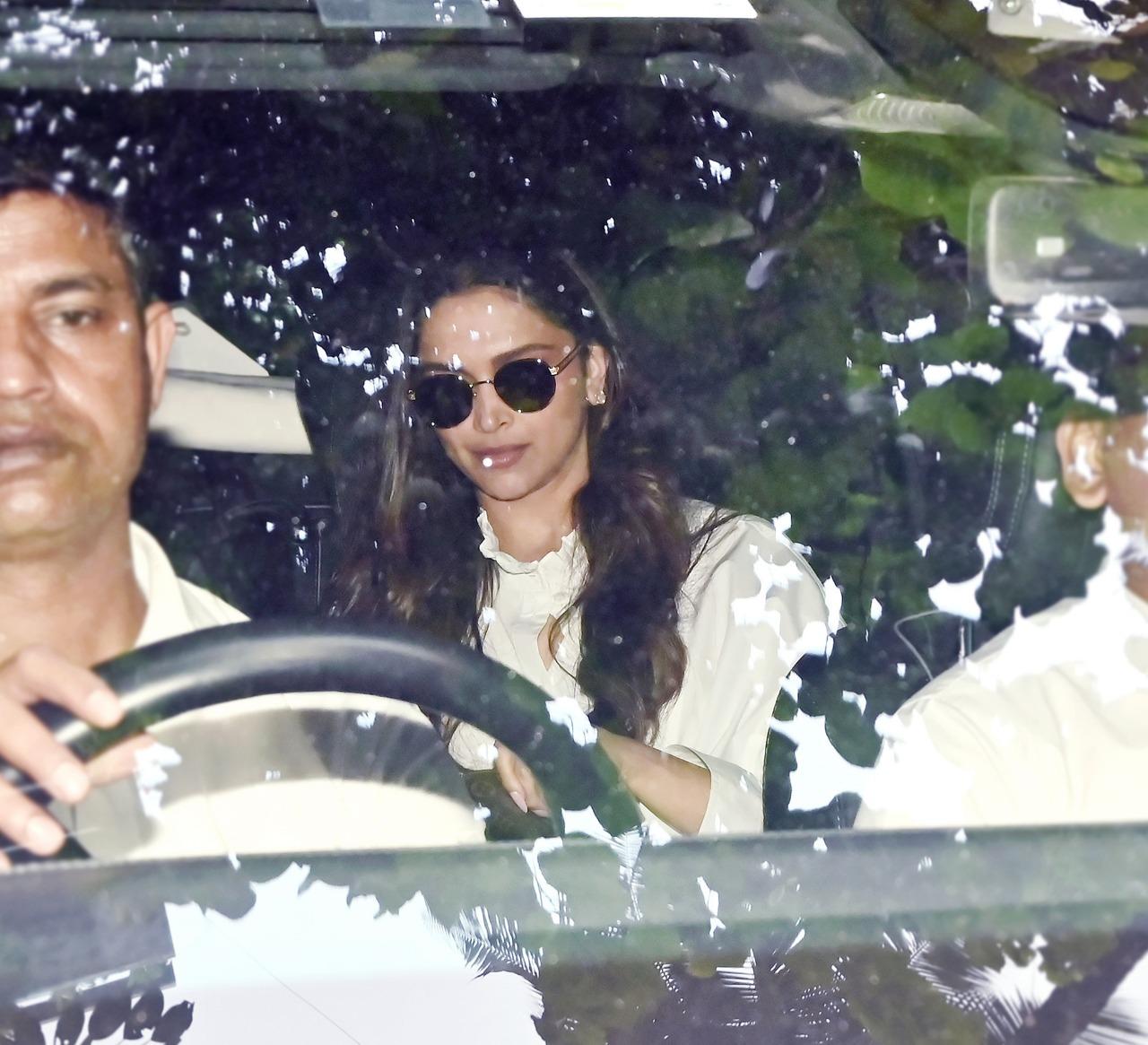 <p>Deepika Padukone was spotted at Maddock Films, sparking rumours of her upcoming association with the production houses` horror comedy universe</p>